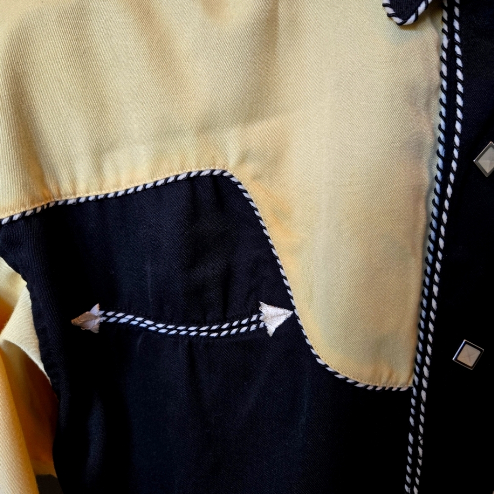 Vintage '90's Panhandle Slim Western Shirt Men's Size L - Picture 2 of 15